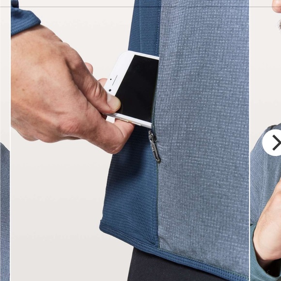 Lululemon Airing Easy Hoodie in Mach Blue Large - Picture 5 of 14